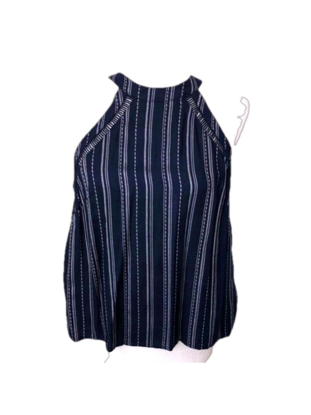 Mossimo Navy Tank Top Blouse Medium